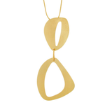 Alaya IN:STORE Collana asimmetrica regolabile Placcatura oro