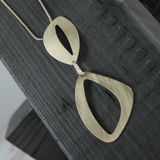 Alaya IN:STORE Collana asimmetrica regolabile Placcatura oro