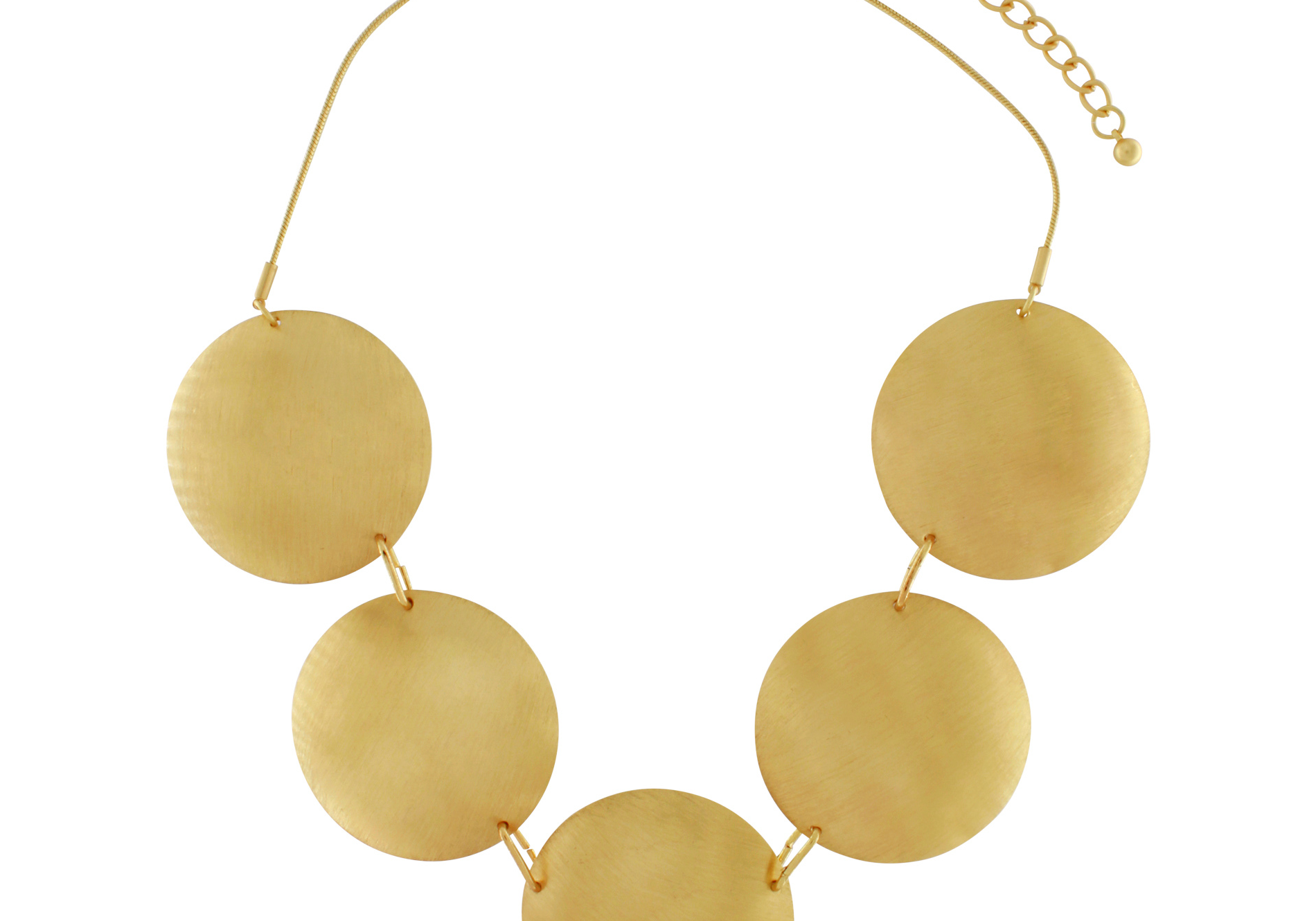 Alaya IN:STORE Short Orbit Necklace Gold Plating, DNSK Copenhagen