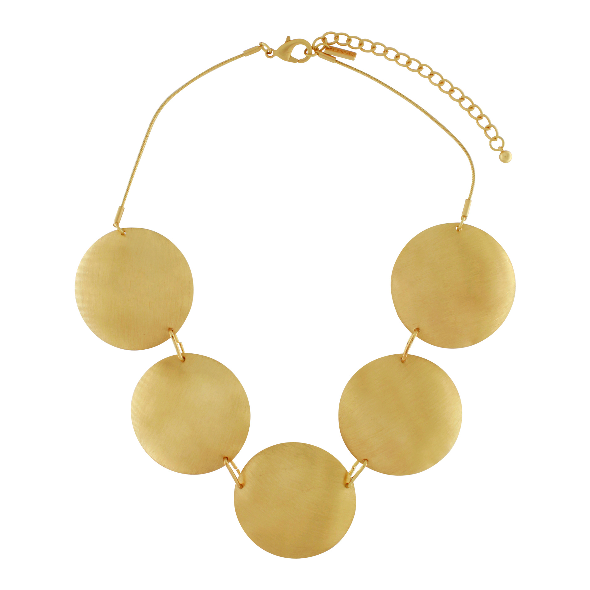 Alaya IN:STORE Short Orbit Necklace Gold Plating, DNSK Copenhagen