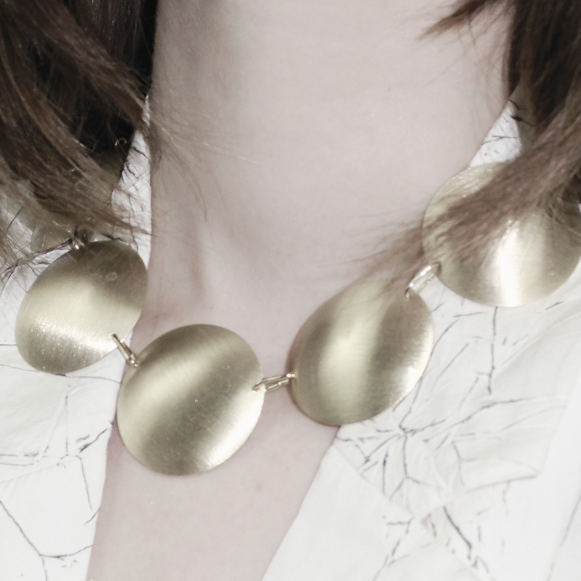 Alaya IN:STORE Short Orbit Necklace Gold Plating, DNSK Copenhagen