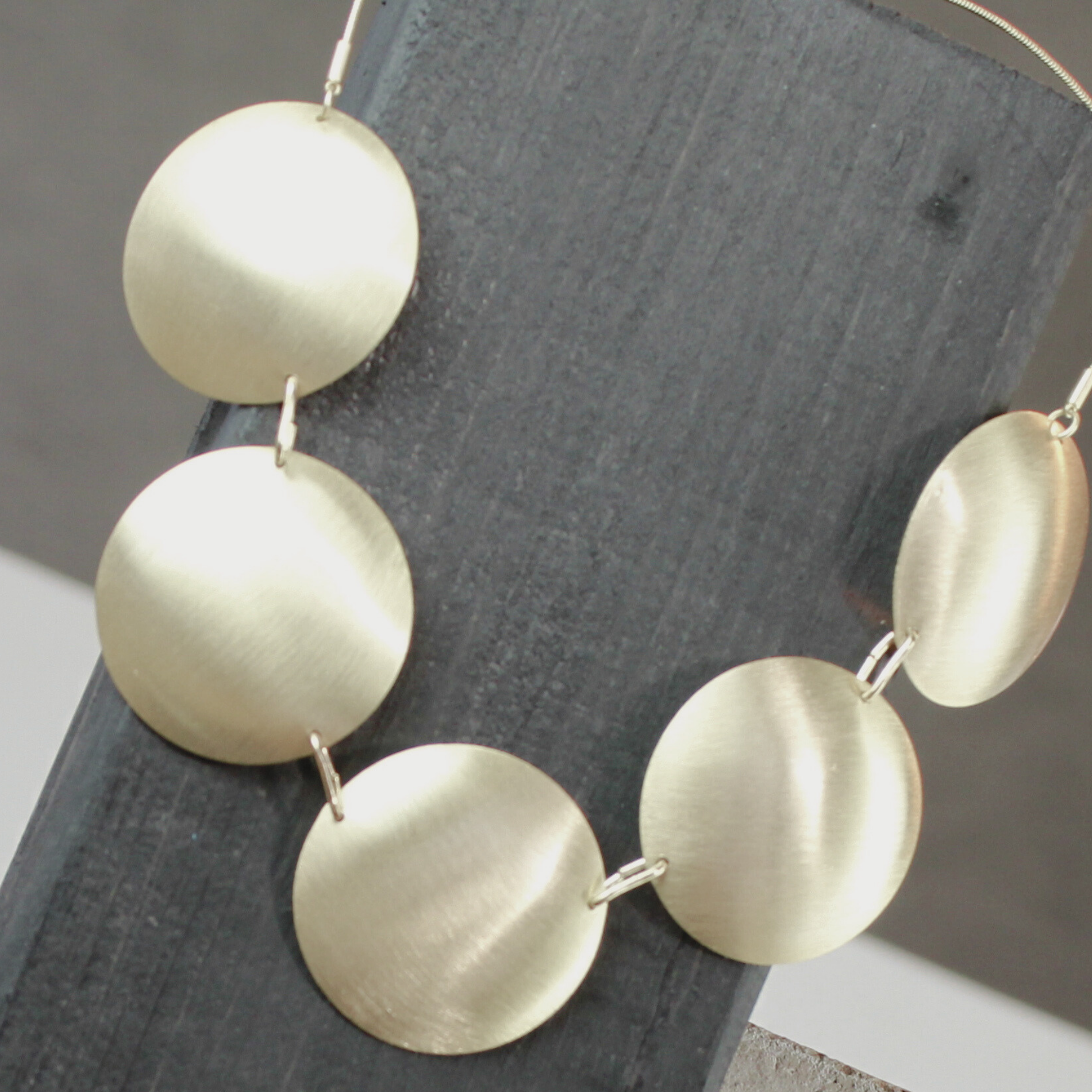 Alaya IN:STORE Short Orbit Necklace Gold Plating, DNSK Copenhagen