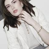 Alaya IN:STORE Collana lunga Orbita Placcatura oro