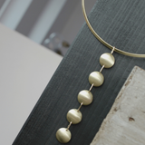 Alaya IN:STORE Collana lunga Orbita Placcatura oro