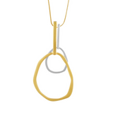 Elysian IN:STORE Verstelbare 2-tone ketting Gold Plating