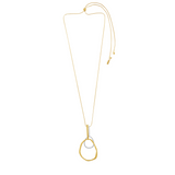 Elysian IN:STORE Verstelbare 2-tone ketting Gold Plating