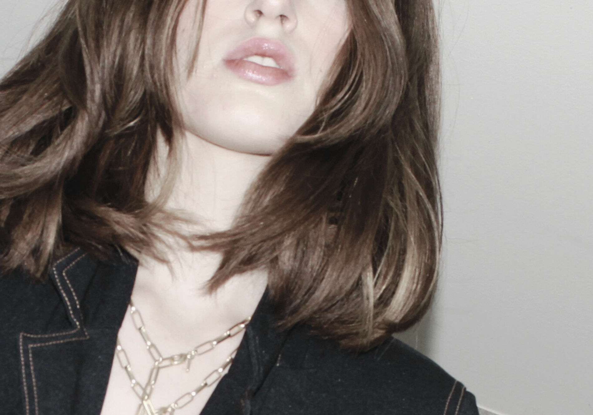 Audrey IN:STORE Short Fuchsia Necklace Gold Plating, DNSK Copenhagen
