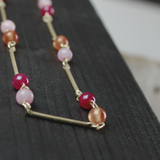 Audrey IN:STORE Collier Ajustable Rose Plaqué Or