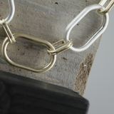 Tula IN:STORE Korte verklaring ovale ring ketting verguld