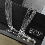 Anastazia IN:STORE Long Collier Knittet Fluide Plaqué Argent