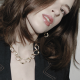 Anastazia IN:STORE Collar corto Knittet Fluid Plateado
