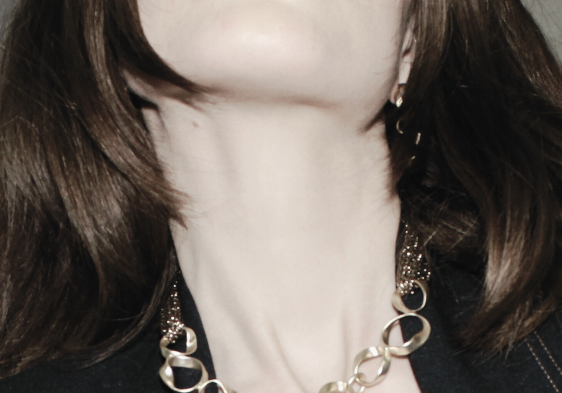 Anastazia IN:STORE Short Knittet Fluid Necklace Silver Plating, DNSK Copenhagen