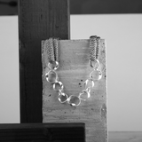 Anastazia IN:STORE Collar corto Knittet Fluid Plateado