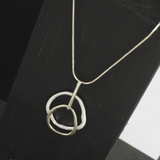 Elysian IN:STORE 2-tone verstelbare Statement ketting verguld