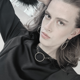 Tempeste IN:STORE Korte paperclip ketting verguld