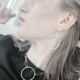 Tempeste IN:STORE Korte paperclip ketting verguld