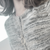 Tula IN:STORE Adjustable Oval Ring Necklace Silver Plating