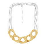 Anastazia IN:STORE Korte dikke schakel ketting verguld