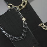 Anastazia LIMITED IN:STORE Collana a maglie corte placcatura ematite