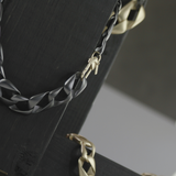 Anastazia LIMITED IN:STORE Collana a maglie corte placcatura ematite