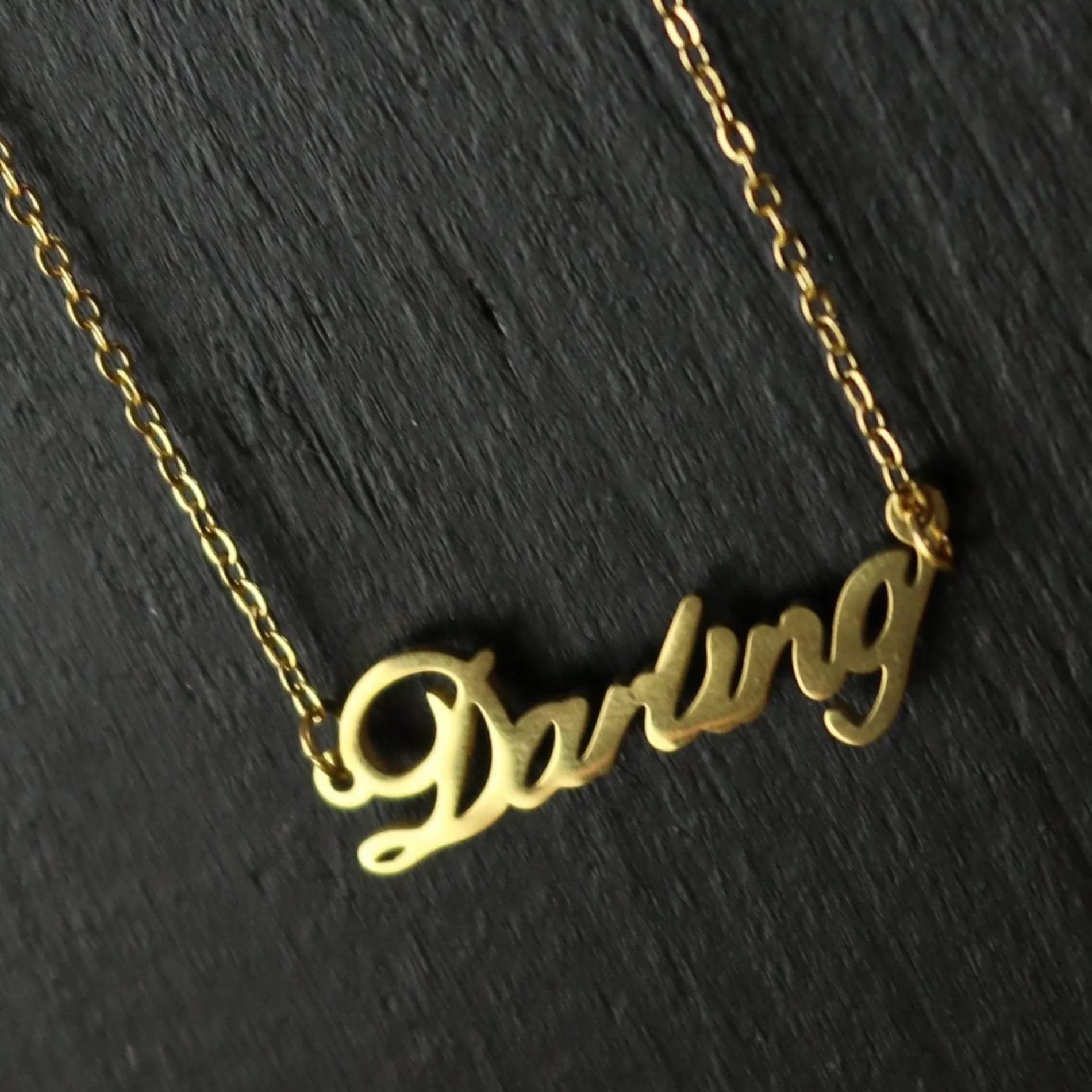 Love Waterproof DARLING Necklace 18K Gold PlatingDNSK Copenhagen
