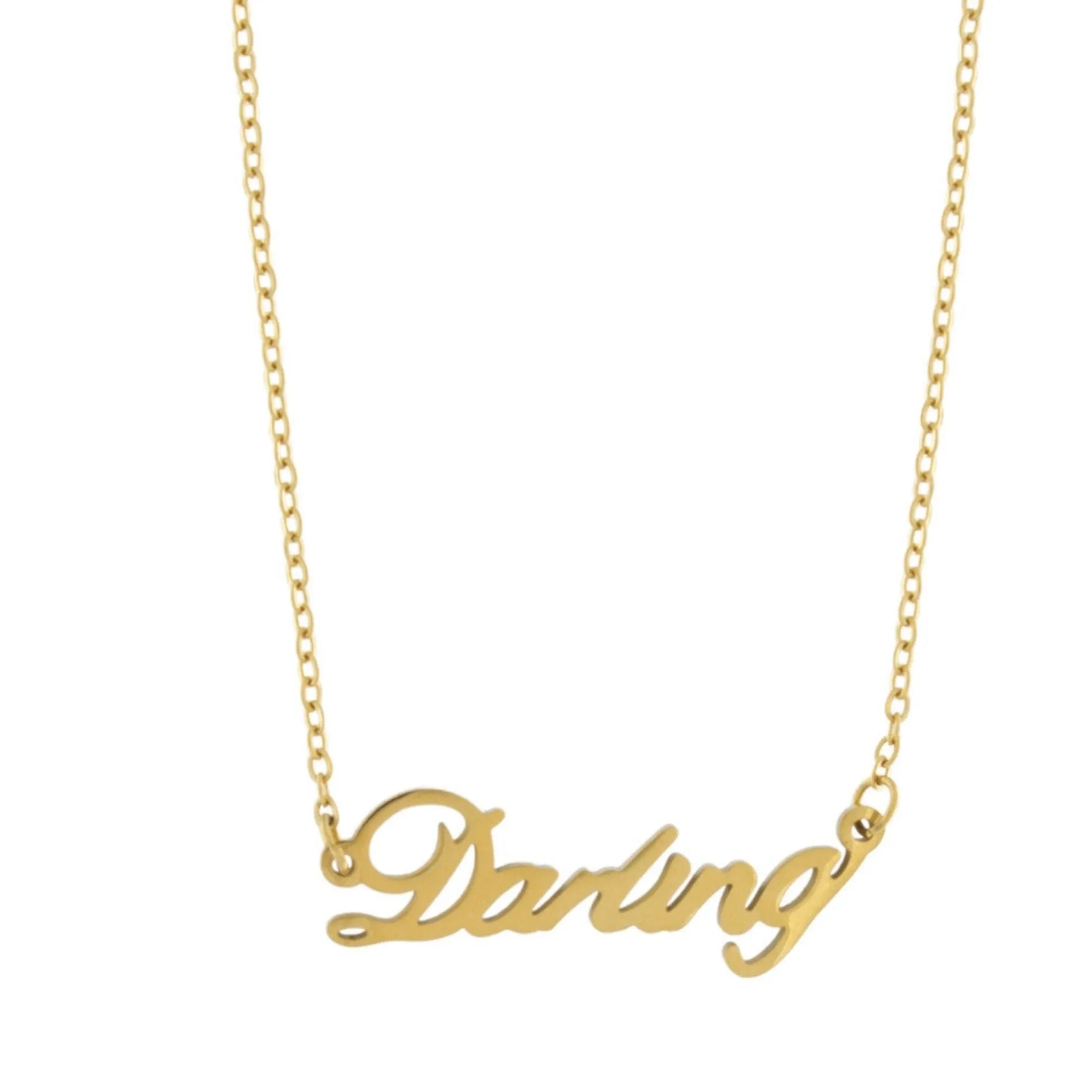 Love Waterproof DARLING Necklace 18K Gold PlatingDNSK Copenhagen