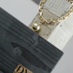 Courage Waterproof Short Mega Ball Necklace Gold Plating -DNSK Copenhagen
