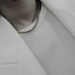 Joy Waterproof Clear CZ & Ball Necklace 18K Gold Plating -DNSK Copenhagen