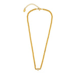 Joy Waterproof Clear CZ & Ball Necklace 18K Gold Plating -DNSK Copenhagen