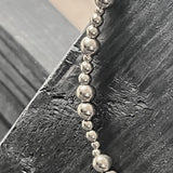 Passion wasserfester 2 Kugeln Halskette 18K Goldplattierung