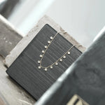 Joy Waterproof Short CZ Multi Crystal Necklace Gold Plating -DNSK Copenhagen