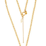 Joy Waterproof Link Pearl Necklace 18K Gold Plating -DNSK Copenhagen