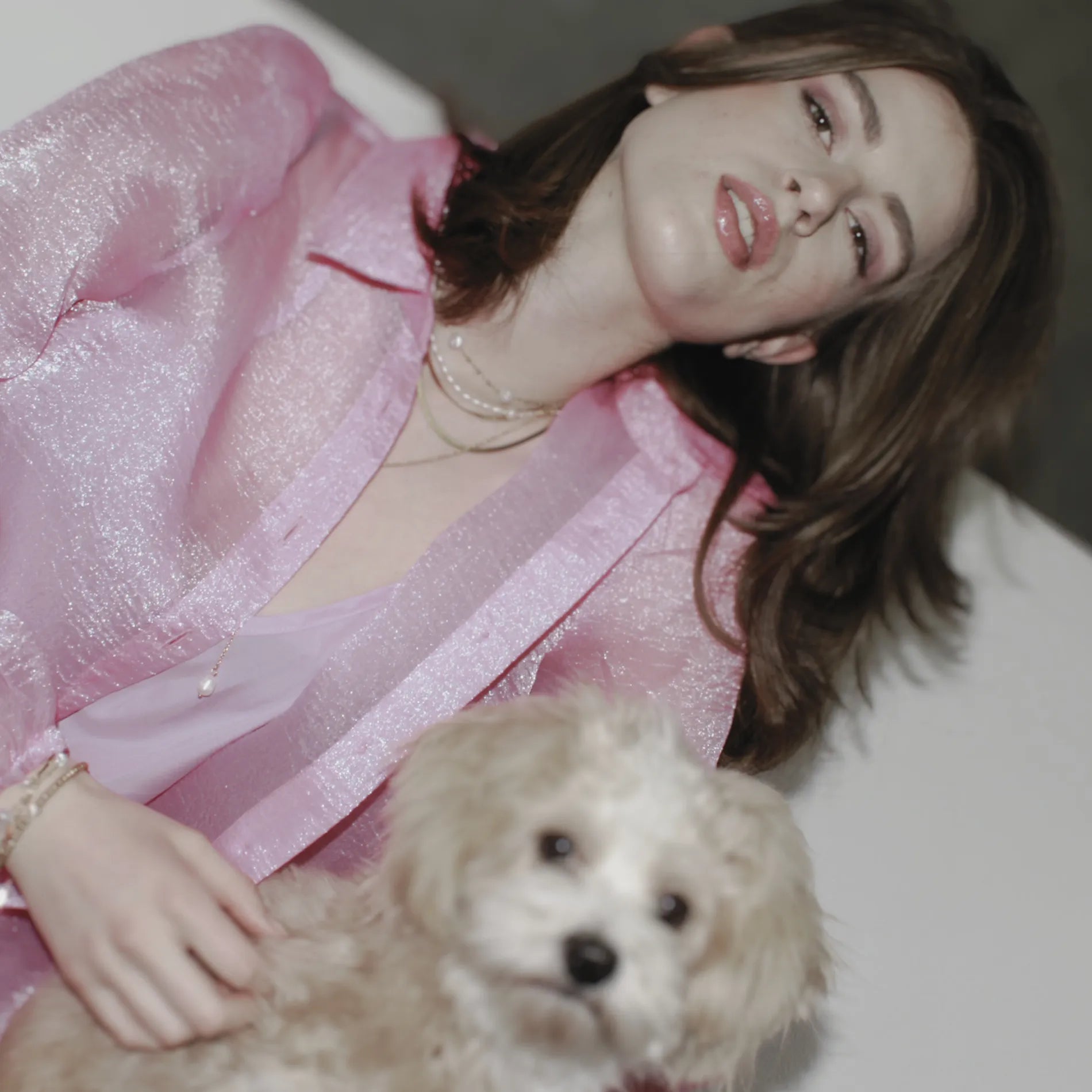 Joy Waterproof Ball & Pearl Necklace 18K Gold Plating, Dansk Copenhagen