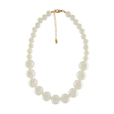 Joy Short Mega Pearl Necklace Gold Plating