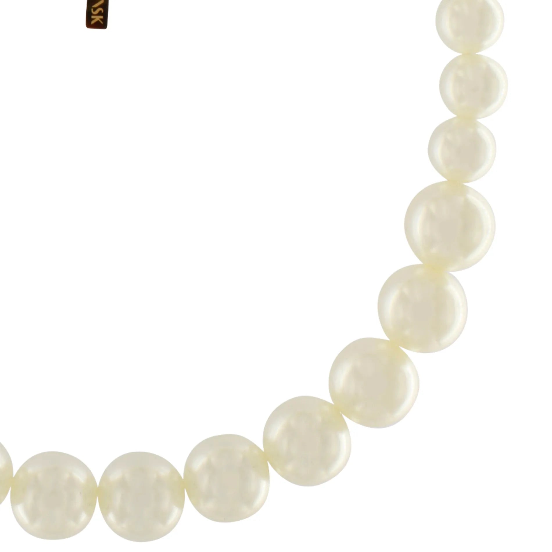 Joy Short Balanced Mega Pearl Necklace Gold Plating, Dansk Copenhagen