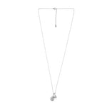 Passion  Waterproof Long Smooth Double Drop Necklace Silver Plating, Dansk Copenhagen