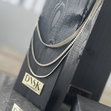 Joy Waterproof Short 3 Layered CZ Necklace 18K Gold Plating