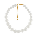 Joy Collana corta di perle Mega Placcatura in oro
