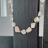 Joy Waterproof Collar corto de concha natural chapado en oro de 18K