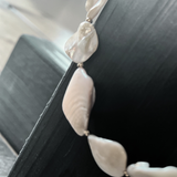 Joy Waterproof Collar corto de concha natural chapado en oro de 18K