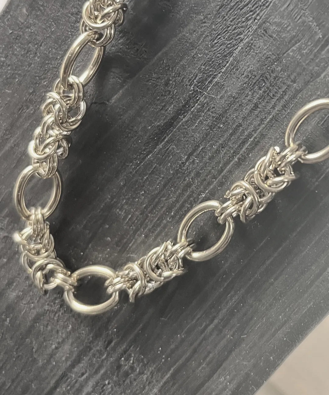 Courage Waterproof Knitted Ring Necklace 18K Gold Plating, DNSK Copenhagen