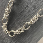 Courage Waterproof Knitted Ring Necklace 18K Gold Plating, DNSK Copenhagen