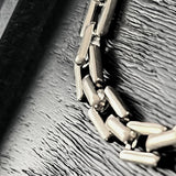 Passion Waterproof Square Link Necklace 18K Gold Plating, DNSK Copenhagen