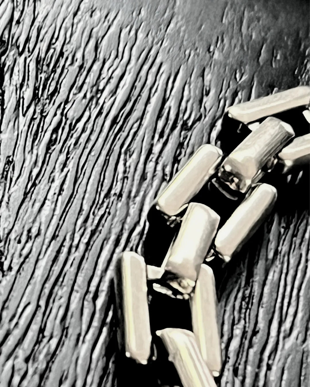 Passion Waterproof Square Link Necklace 18K Gold Plating, DNSK Copenhagen