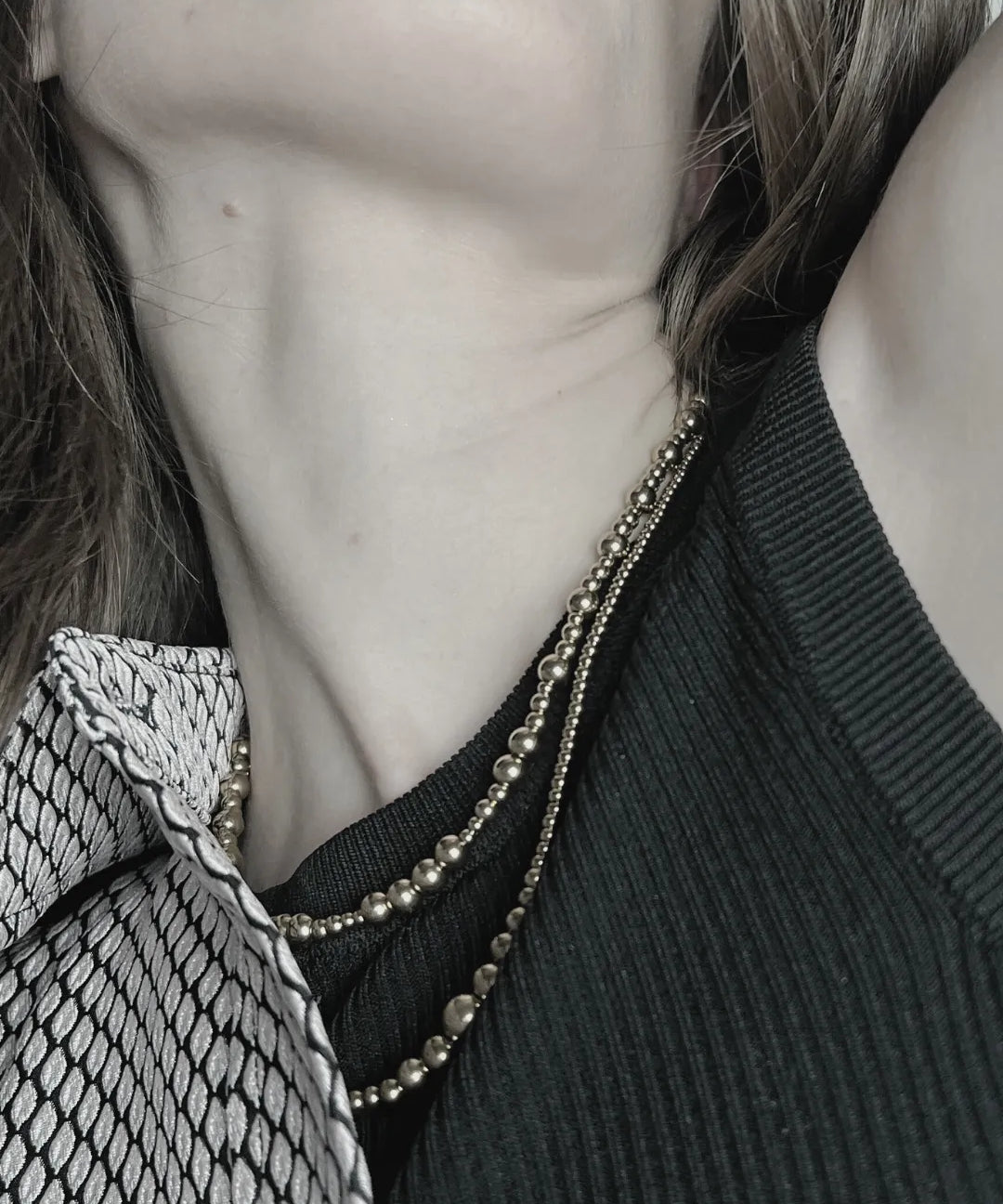 Passion Waterproof 8-Ball Necklace Silver Plating, DNSK Copenhagen