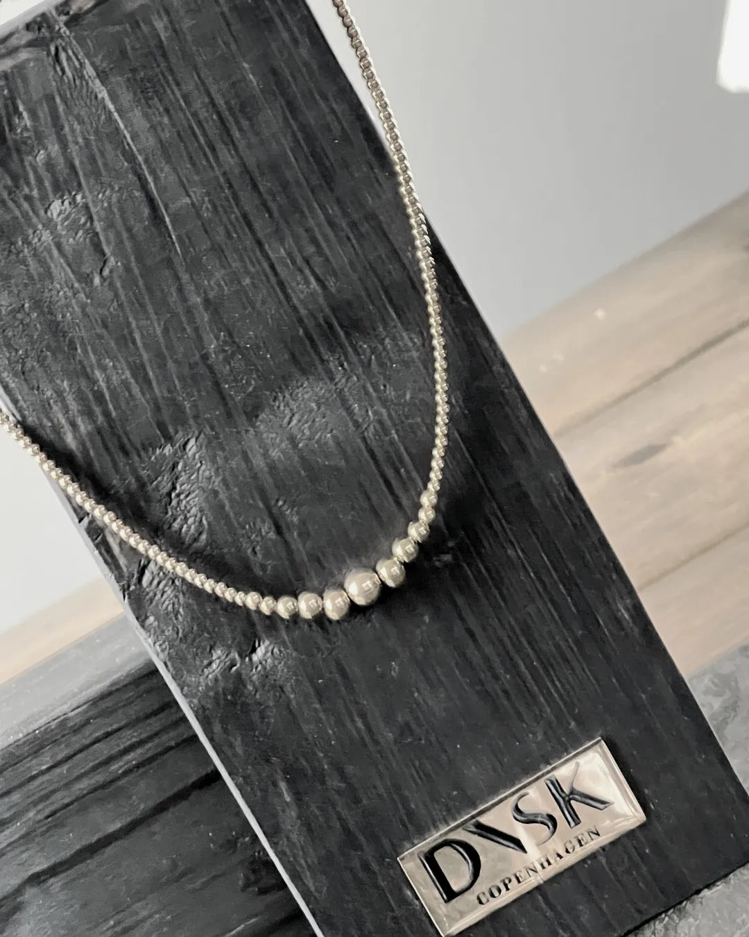 Passion Waterproof 8-Ball Necklace Silver Plating, DNSK Copenhagen