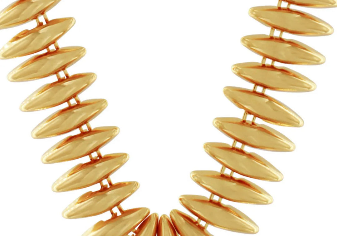 Passion Waterproof Statement Necklace 18K Gold Plating, DNSK Copenhagen