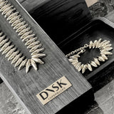 Passion Waterproof Statement Necklace 18K Gold Plating, DNSK Copenhagen