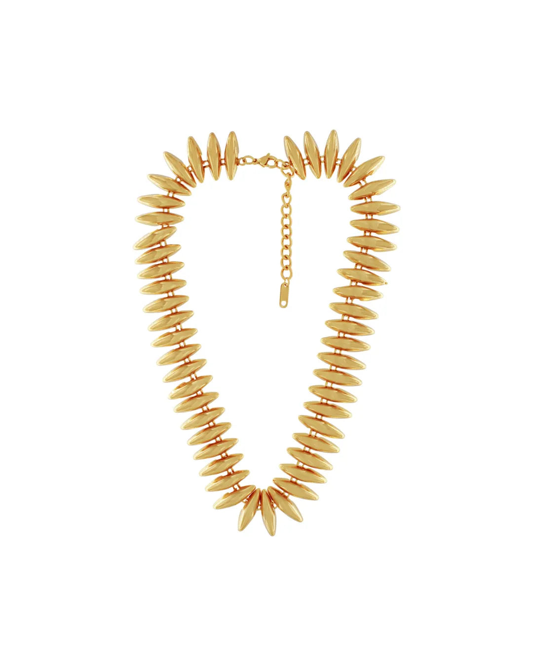 Passion Waterproof Statement Necklace 18K Gold Plating, DNSK Copenhagen