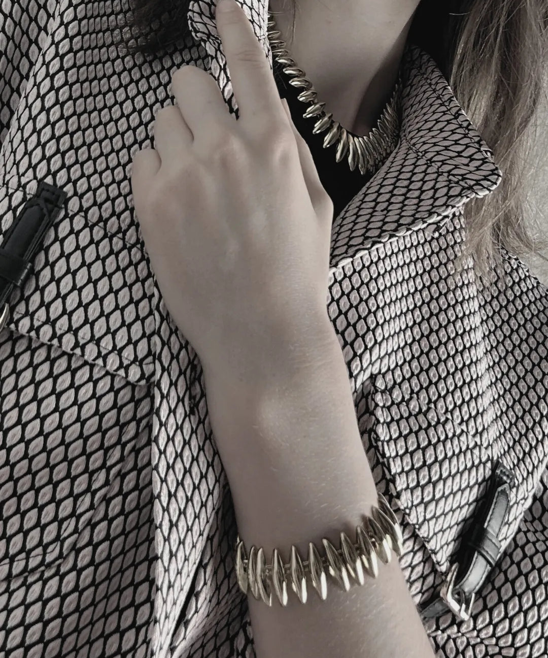 Passion Waterproof Statement Necklace 18K Gold Plating, DNSK Copenhagen